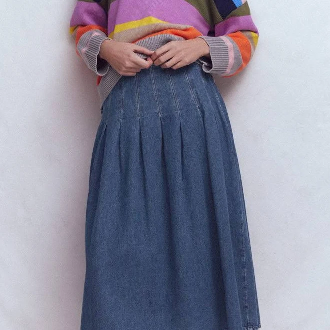 denim skirt Boden Women's Valentina Denim Skirt Boden $142.5