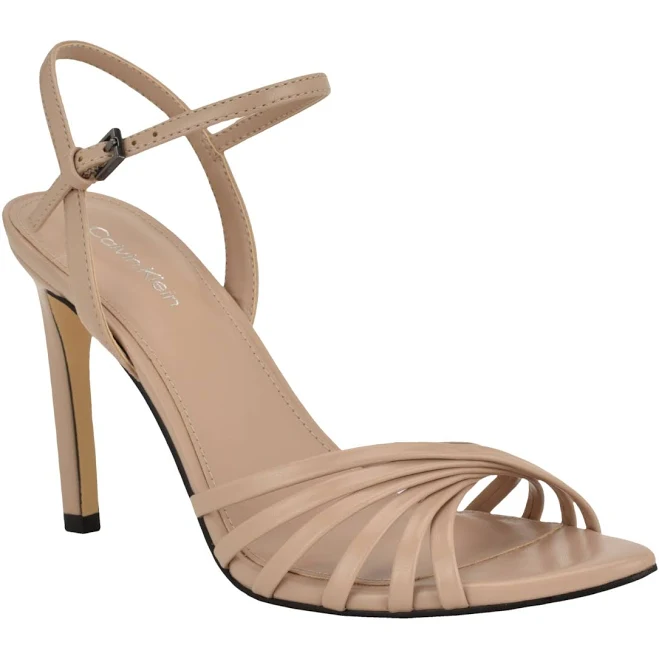 shoes Calvin Klein Women's Daniella Strappy Stiletto Dress Sandals Macy's $45.78