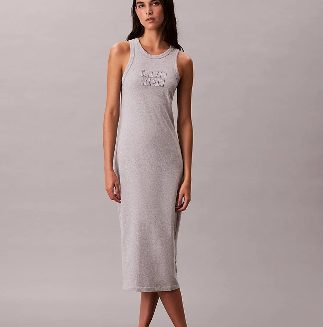 dress Calvin Klein Women's Logo Midi Tank Dress Calvin Klein $31.6