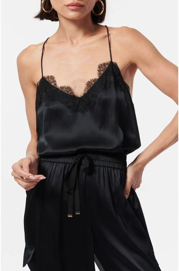 top Cami NYC Racer Charmeuse Nordstrom $175