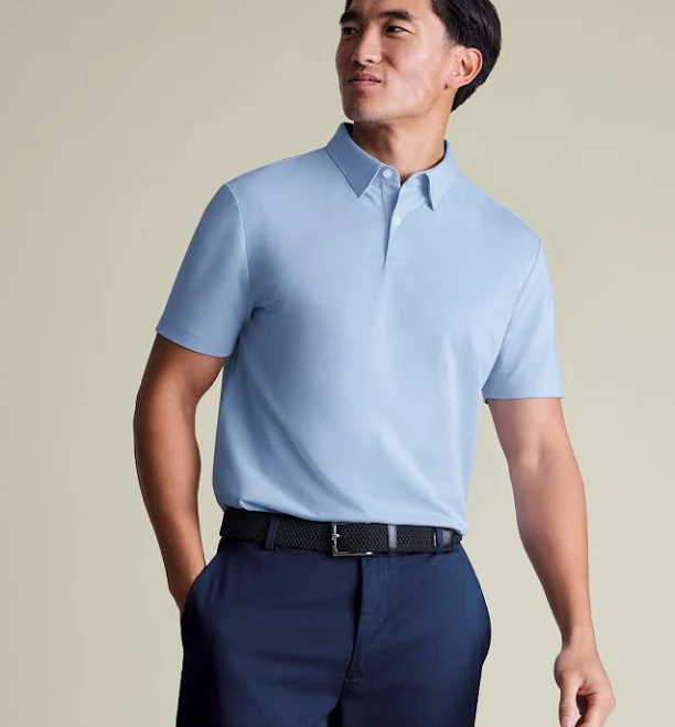 top Charles Tyrwhitt Men's Cotton Jersey Polo Shirt Charles Tyrwhitt US $44.75