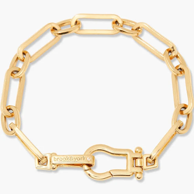 accessory Chunky Gold Chain Bracelet brook & york $37.4