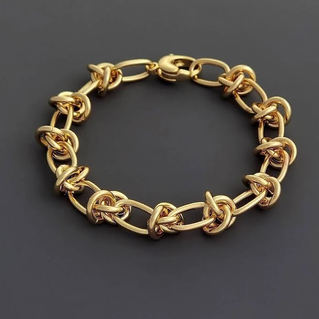 accessory Chunky Knotted Link Bracelet Etsy - JucaaDesigns $42.23