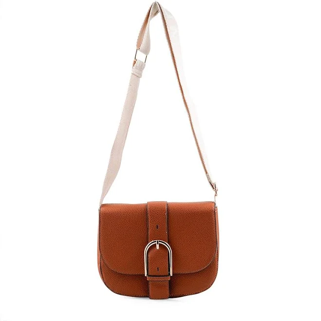 bag Closeout Loume Faux Leather Saddle Crossbody Bag Shop LC $19.99