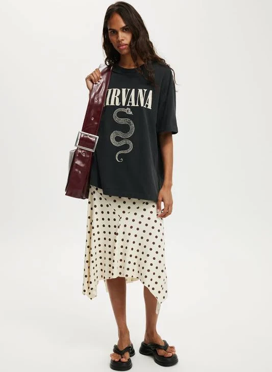 top Cotton On Women's Nirvana Snake Graphic Tee Cotton On $39.99