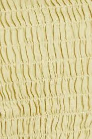 matching set Cropped shirred linen top - sage green - M theoutnet.com $53