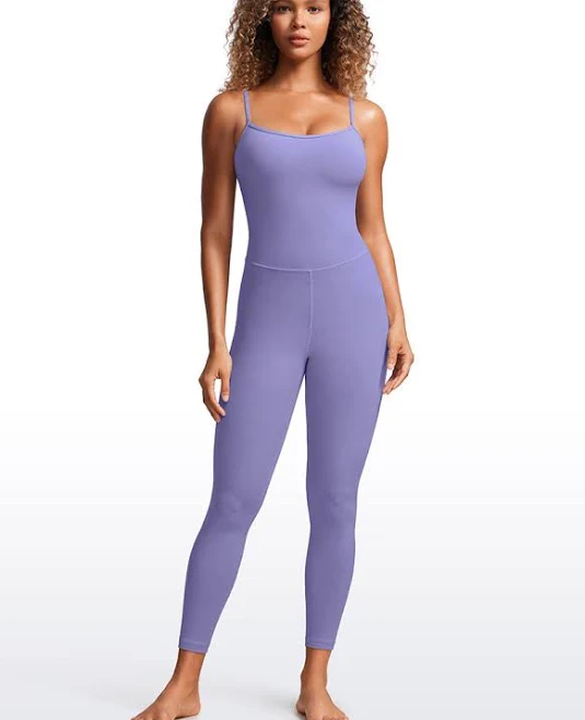 unitard CRZ YOGA Women's Butterluxe Built in Bra Jumpsuit 25 crz yoga $45