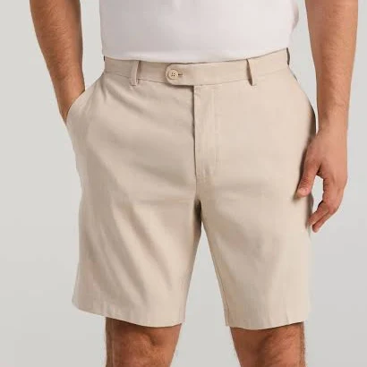 shorts Cubavera Men's Shorts Cubavera New Linen Blend Stretch Flat-Front Shorts Cubavera.com $42