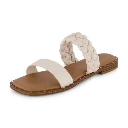 shoes Cushionaire Women's Varro Braided Slide Sandal +Memory Foam Walmart - Next Step Group Inc $19.99
