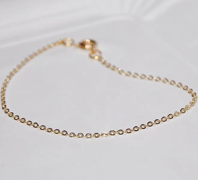 accessory Dainty Gold Chain Bracelet Etsy - SeaSideMotifs $17