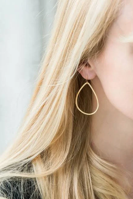 accessory Dainty Gold Teardrop Earrings Etsy - JewelryVV $22.95