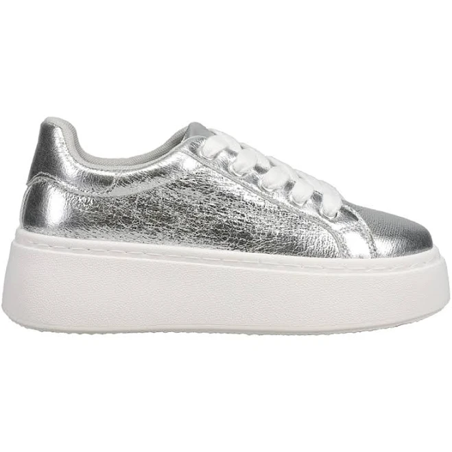 sneakers Dirty Laundry Womens Record Metallic Platform Sneakers shoebacca.com $24.97