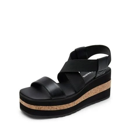 shoes Dream Pairs Women's Bold High- Platform Chunky Platform Sandals Walmart - TopShoes $25.49