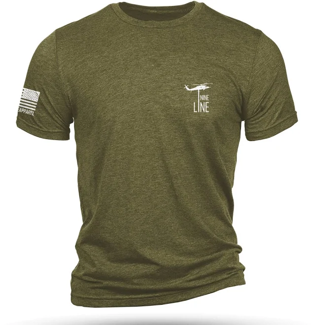 activewear Dropline Logo T-Shirt Nine Line Apparel $19.99