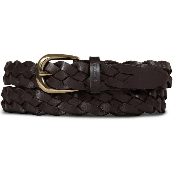 accessory Eddie Bauer Women's Thin Braided Leather Belt Kohl's $36