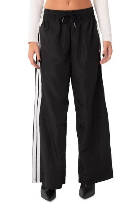 pants Edikted Women's Fauna Nylon Track Pants Nordstrom $48