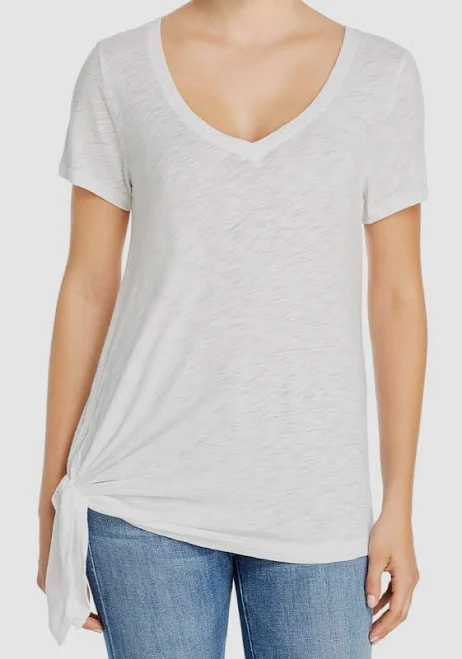t-shirt Elan Women's Side Tie Tee eBay - truehabit $16.48