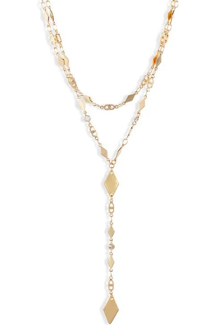 accessory Ettika Augustine Layered Lariat Necklace Nordstrom $50