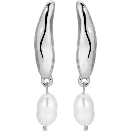 accessory Ettika Liquid Luxe Pearl Drop Earrings Ettika $50