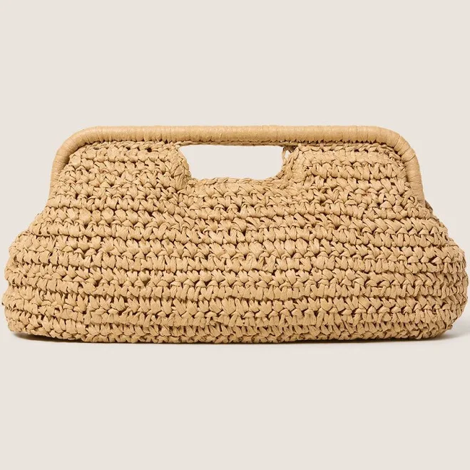 bag Evereve Beckett Raffia Clutch Bag Evereve $78