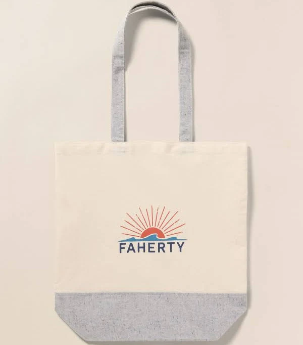 bag Faherty Brand Women's Canvas Logo Tote Faherty $18