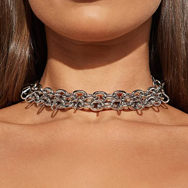 accessory Fashion Nova Gargantilla Chains For Me Choker Necklace Fashion Nova $9.99