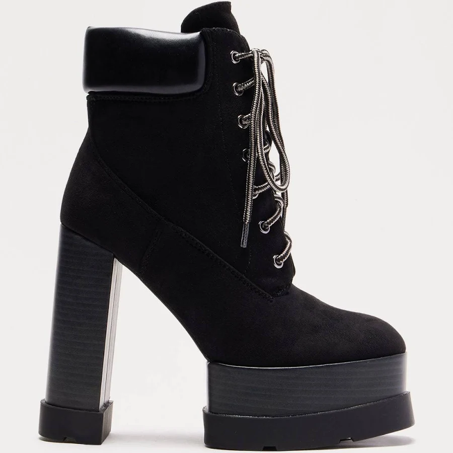 shoes Fashion Nova Women's Cameron Platform Booties Fashion Nova $9.98