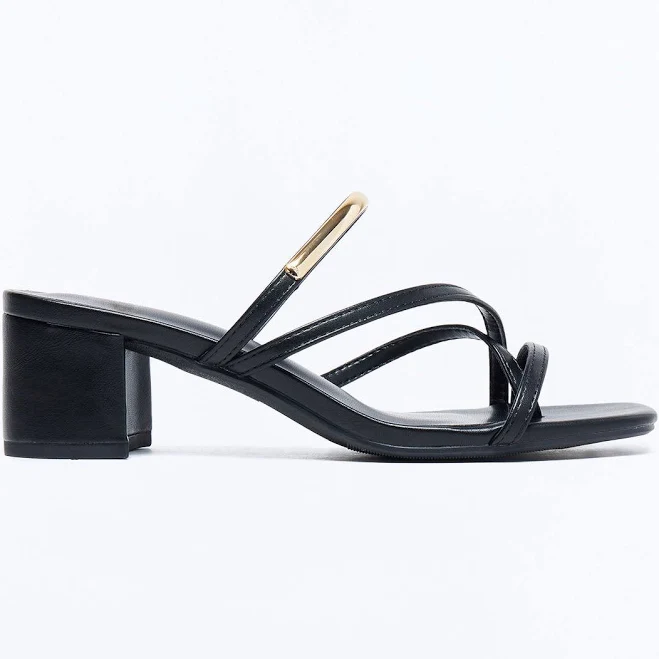 shoes Fashion Nova Women's Livia Block Heel Mules Fashion Nova $20.99