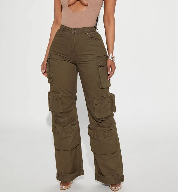 pants Fashion Nova Women's Weekender Wide Leg Cargo Pants Fashion Nova $27.5
