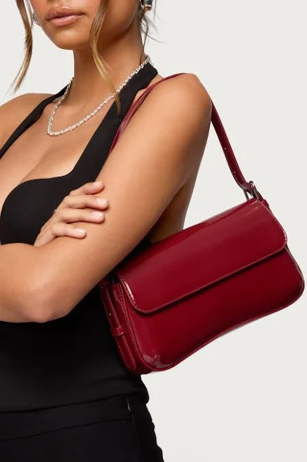 bag Faux Patent Leather Bag edikted $24