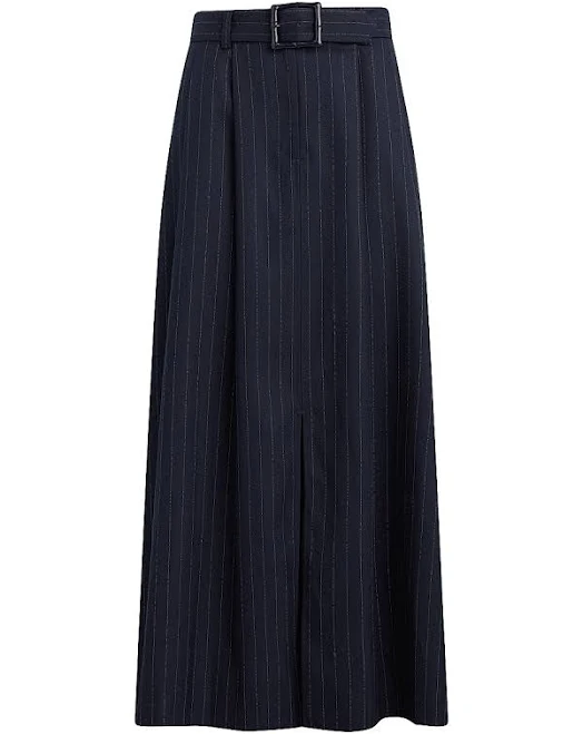 maxi skirt Favorite Daughter Women's Gabby Belted Pinstripe Maxi Skirt Saks Fifth Avenue $187.6