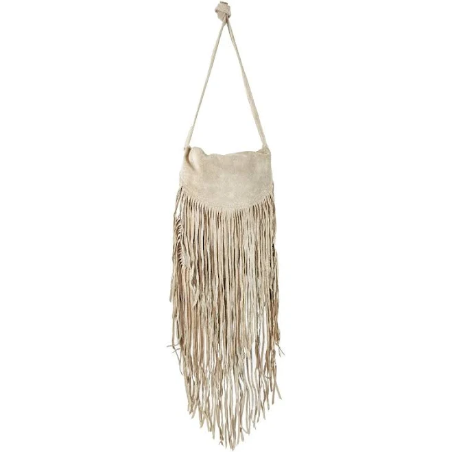 bag Fringe Leather Shoulder Bag Hippie Shop $59.95