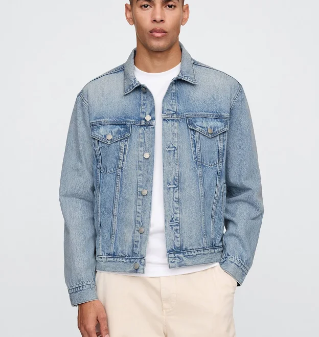 outerwear Gap Men's Icon Denim Jacket Gap Factory $35.99