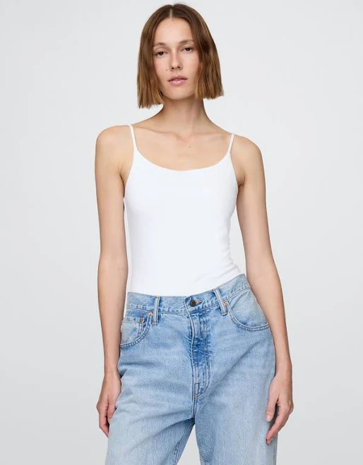 top Gap Women's Closeknit Cami Thong Bodysuit Gap $13