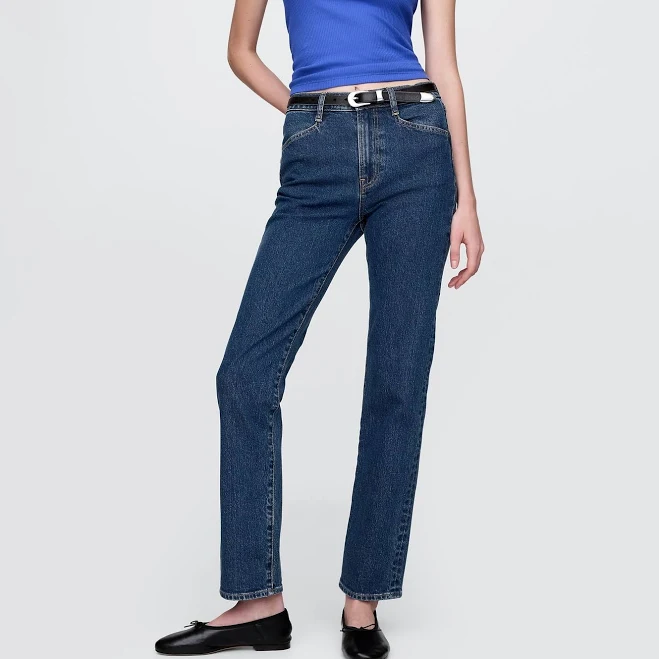 jeans Gap Women's High Rise '90s Slim Straight Jeans Gap $64.99