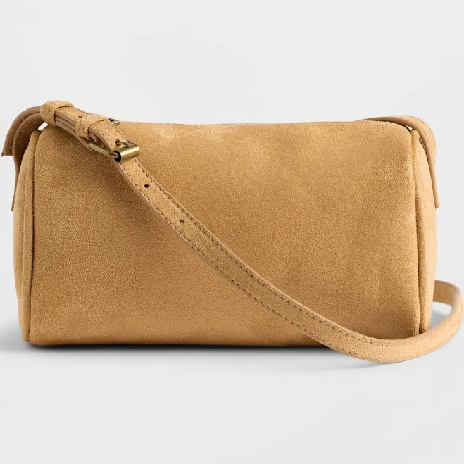 bag Gap Women's Vegan Suede Barrel Bag Gap $19