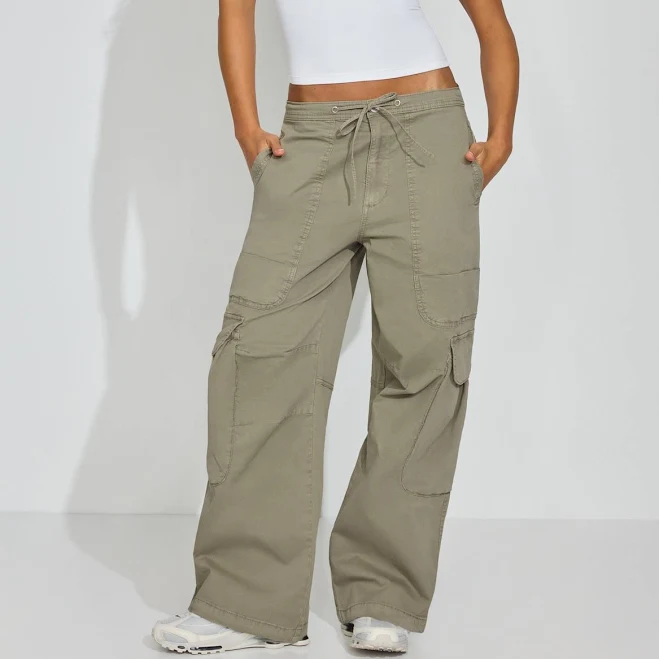 pants Garage Women's Wide Cargo Pants Garage $40