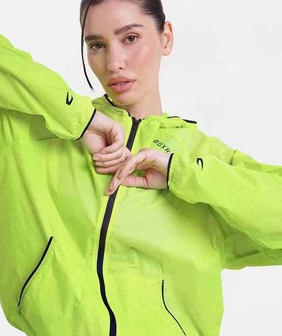 outerwear Genaro Women's Zip Up Windbreaker boxraw.com $95