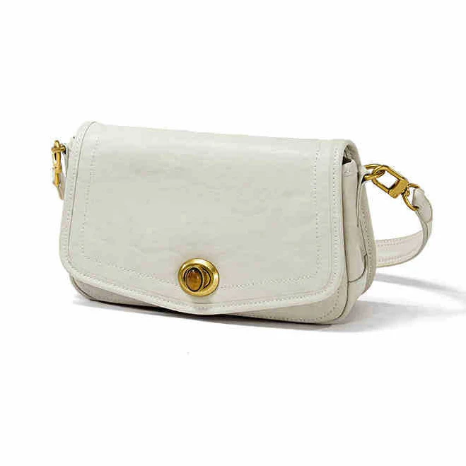 bag Genuine Leather Turn-Lock Flap Crossbody Bag Veloisse Bags $128