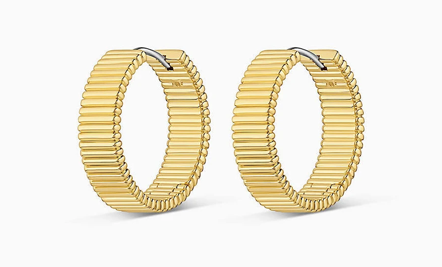 accessory GORJANA Women's 18k Gold Catalina Hoops gorjana $70
