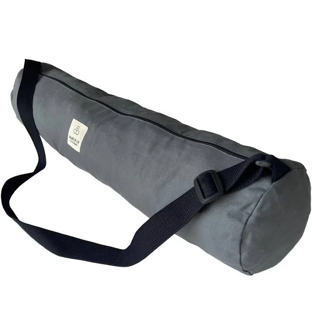 bag Grey Canvas Yoga Bag DennisWisser.com $30