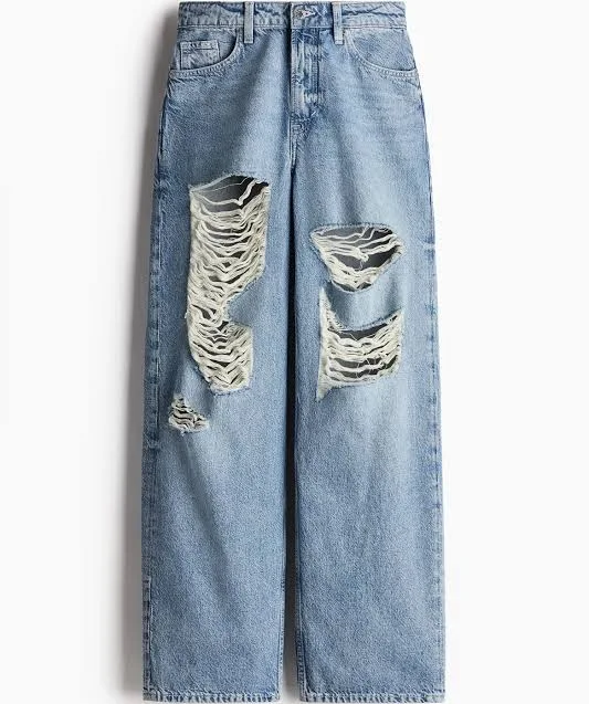 jeans H&M Ladies Baggy High Jeans H&M $29.99