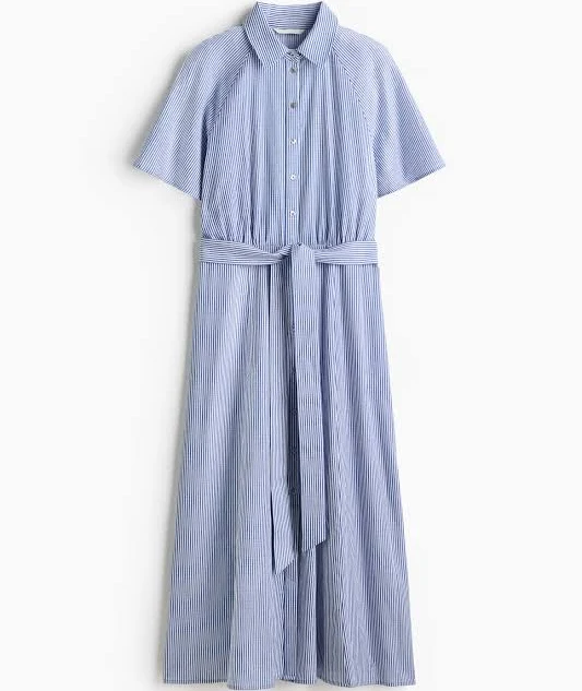 dress H&M Ladies Tie-Belt Shirt Dress H&M $39.99