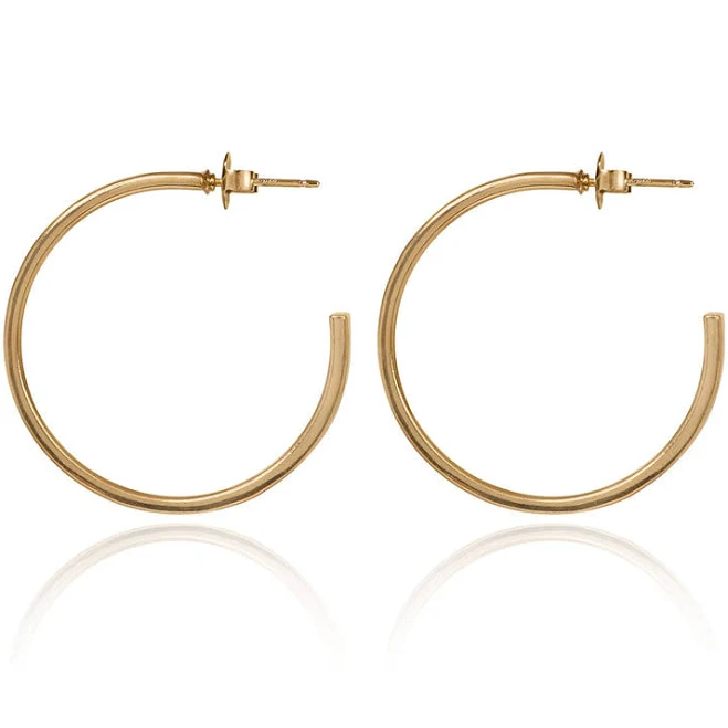 accessory Hammered Hoop Earrings Bumbleberry Gifts $19