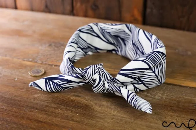 accessory Handmade Square Feather Cotton Bandana Etsy - GeeCeFa $14.44