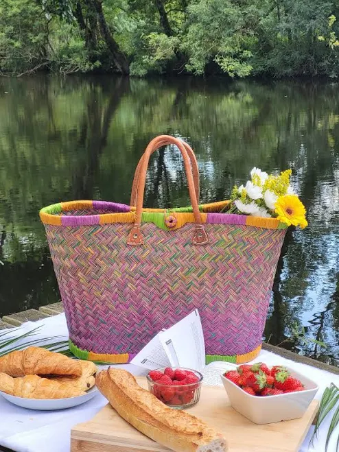 bag handmade woven straw basket bag, straw basket, raffia bag, wicker basket, shopping basket, handmade tote Etsy - Seller $35.69