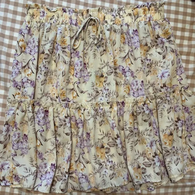 skirt Hayden Floral A-Line Skirt Poshmark $12