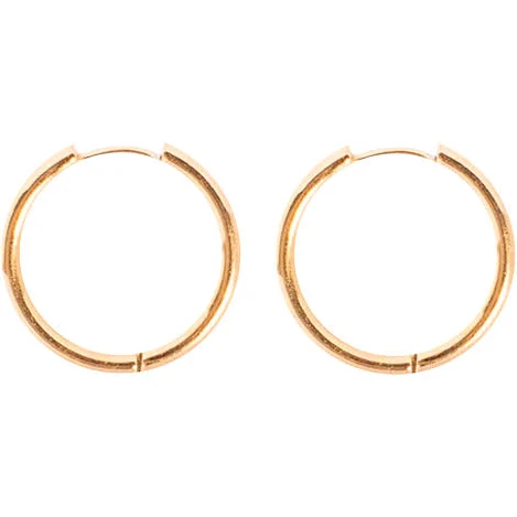 accessory Hey Harper 14k Gold Waterproof Hoop Earrings Hey Harper Shop US $69