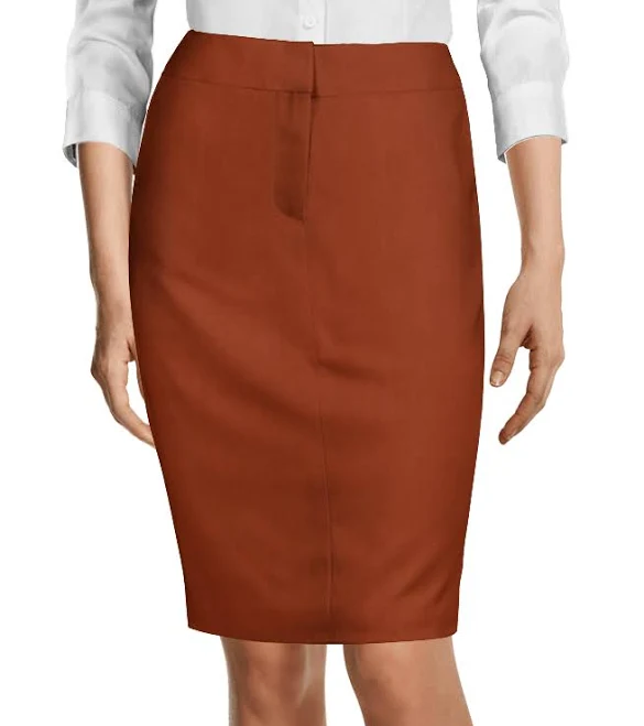 skirt High-Waisted Linen Pencil Skirt Sumissura $149
