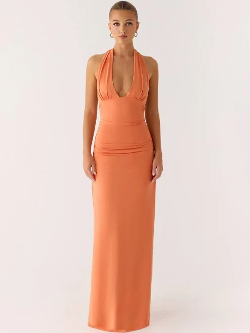 maxi dress Ilaria Halter Maxi Dress Peppermayo - US $90